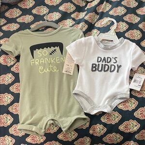So Franken Cute and Dad's Buddy Kids One Pieces Set
